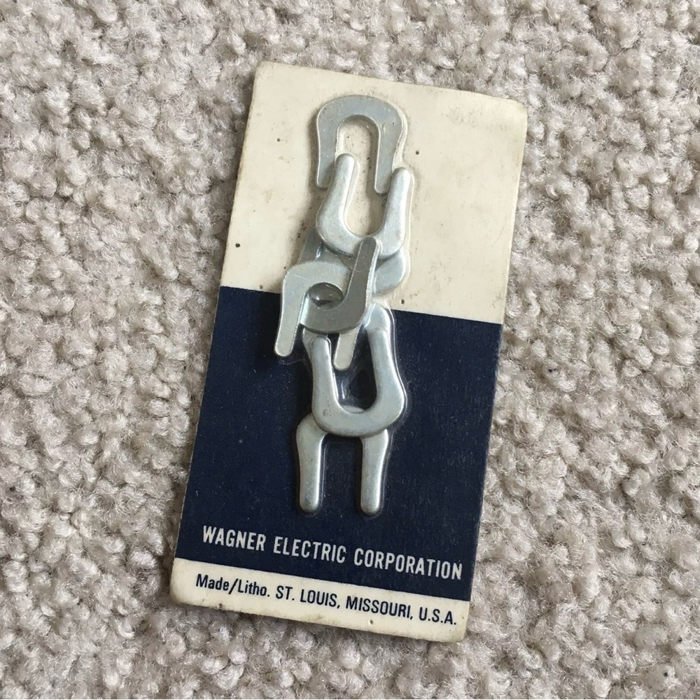 Vintage Wagner Electric Corp Brake Drum Shoe C Washers Pack of 8 NOS - Rare!!